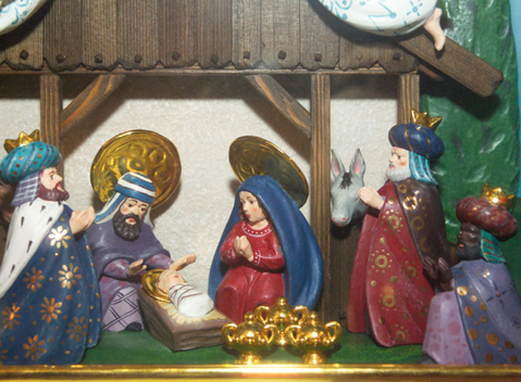 Drei Könige bei der Krippe / kathbild.at/Rupprecht